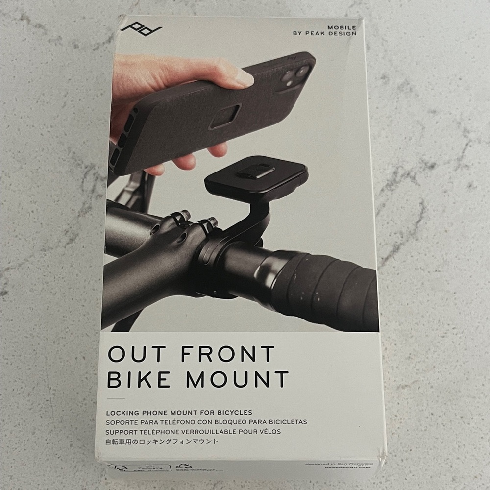 Peak Design Black Out Front Bike Mount